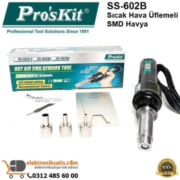 Proskit SS-602B Sıcak Hava Üflemeli SMD Havya