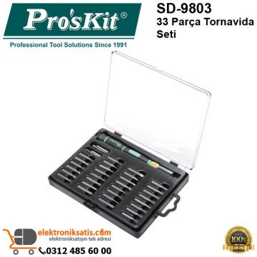 Proskit SD-9803 33 Parça Tornavida Seti