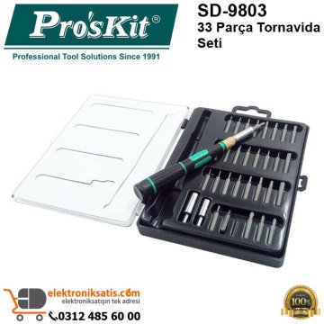 Proskit SD-9803 33 Parça Tornavida Seti