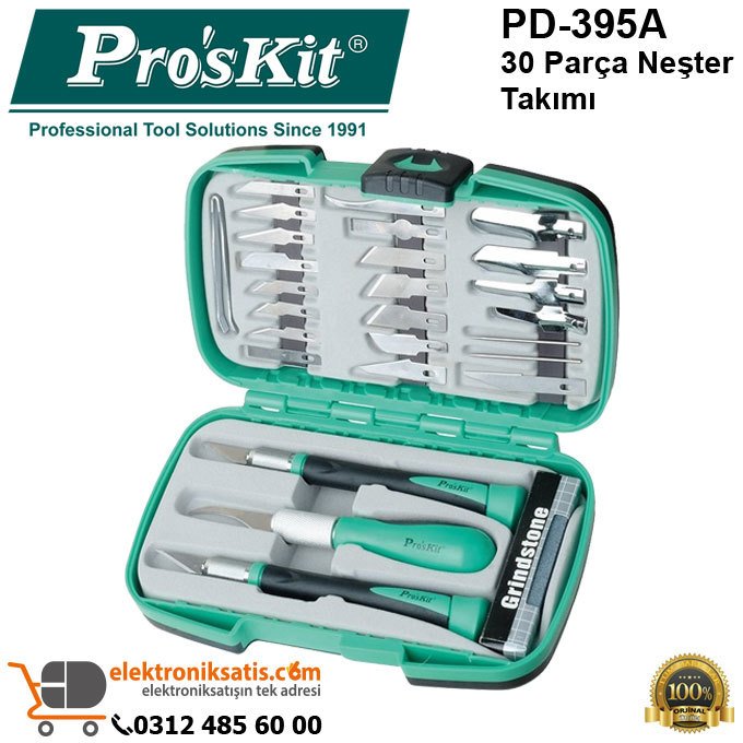 Proskit PD-395A 30 Parça Neşter Takımı