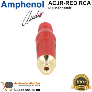 Amphenol ACJR-WHT RCA Dişi Konnektör