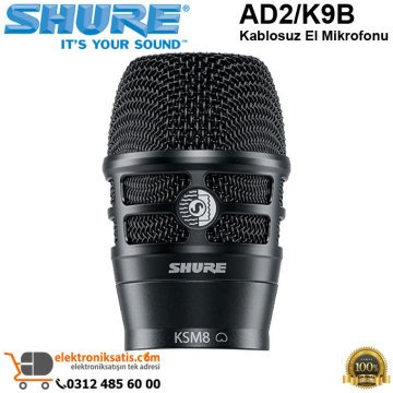 Shure AD2/K8B Kablosuz El Mikrofonu