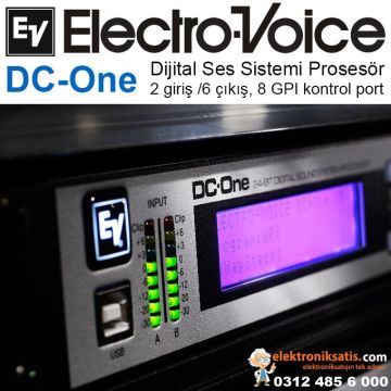 Electrovoice DC-One Ses Prosesörü 2 Giriş 6 Çıkış