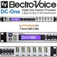 Electrovoice DC-One Ses Prosesörü 2 Giriş 6 Çıkış