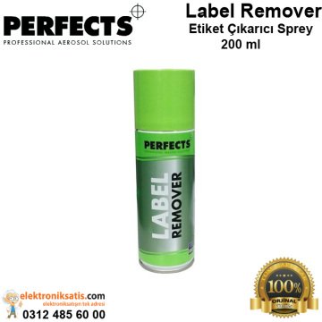 Perfects Label Remover Etiket Çıkarıcı Sprey 200 ml x 6 adet