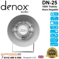 Denox DN-25 100V Trafolu Horn Hoparlör