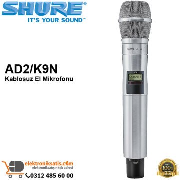 Shure AD2/K9N Kablosuz El Mikrofonu