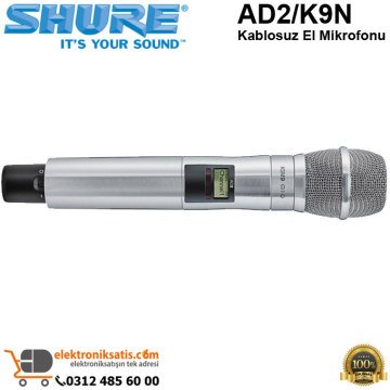 Shure AD2/K9N Kablosuz El Mikrofonu