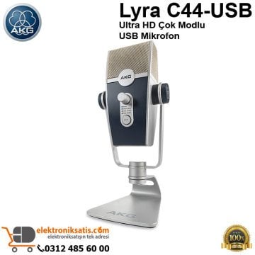 AKG Lyra C44-USB Ultra HD Çok Modlu USB Mikrofon