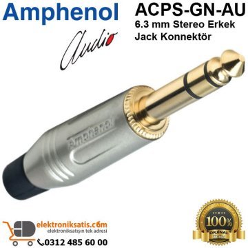 Amphenol ACPS-GN-AU 6.3 mm Stereo Jack