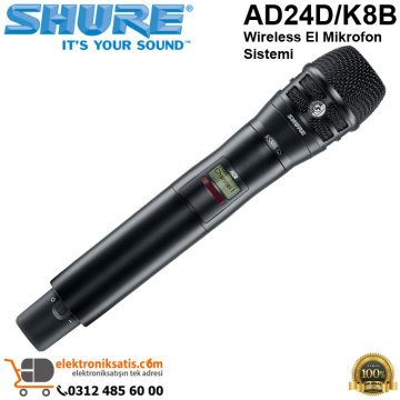 Shure AD24D/K8B Wireless El Mikrofon Sistemi