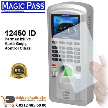 Magic Pass 12450 ID Parmak İzli ve Kartlı Geçiş Kontrol Cihazı