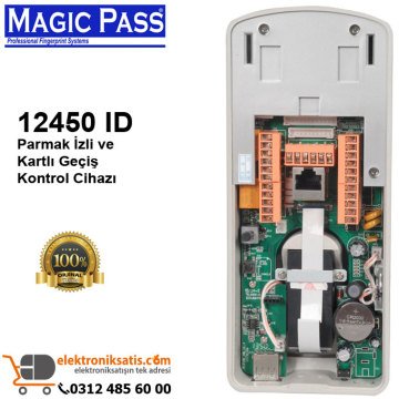 Magic Pass 12450 ID Parmak İzli ve Kartlı Geçiş Kontrol Cihazı