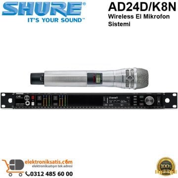 Shure AD24D/K8N Wireless El Mikrofon Sistemi