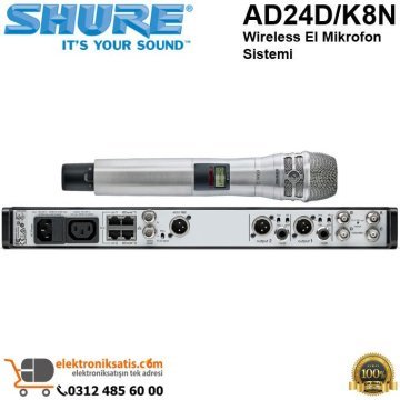 Shure AD24D/K8N Wireless El Mikrofon Sistemi