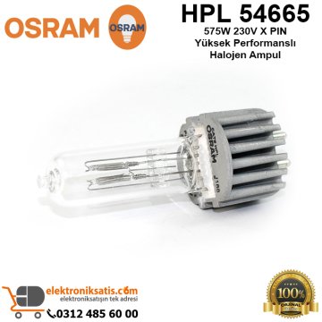 Osram HPL 54665 575 Watt 230 Volt X PIN Yüksek Performanslı Halojen Ampul