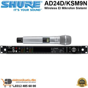 Shure AD24D/KSM9N Wireless El Mikrofon Sistemi