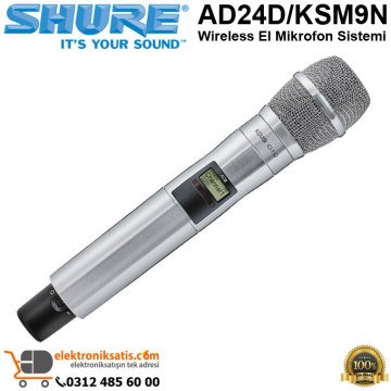 Shure AD24D/KSM9N Wireless El Mikrofon Sistemi