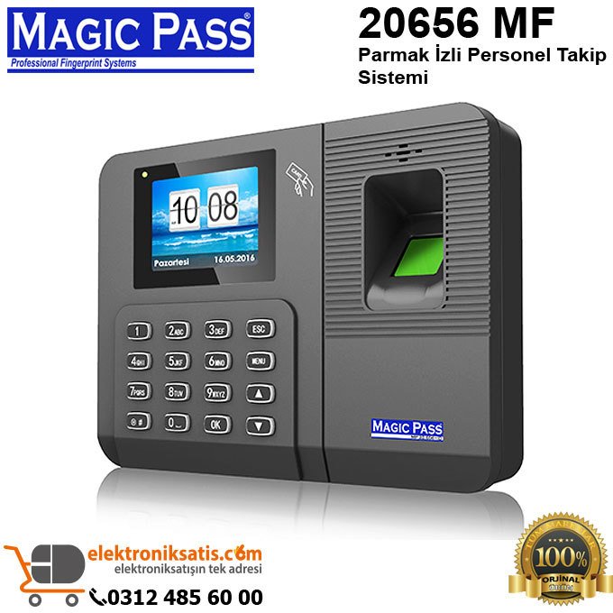 Magic Pass 20656 MF Parmak İzli Personel Takip Sistemi