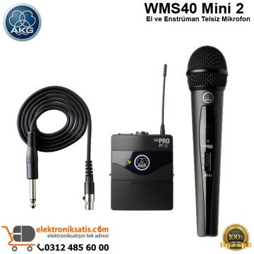 AKG WMS40 Mini 2 El ve Enstrüman Telsiz Mikrofon