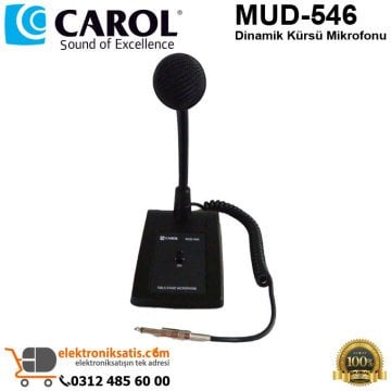 CAROL MUD-546 Dinamik Kürsü Mikrofonu