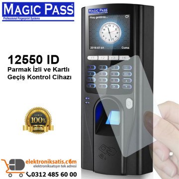 Magic Pass 12550 ID Parmak İzli ve Kartlı Geçiş Kontrol Cihazı
