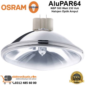 Osram aluPAR64 NSP 500 Watt 230 Volt Halojen Optik Ampul