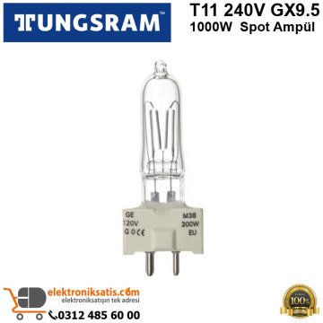 Tungsram T11 240V 1000W Spot Ampül