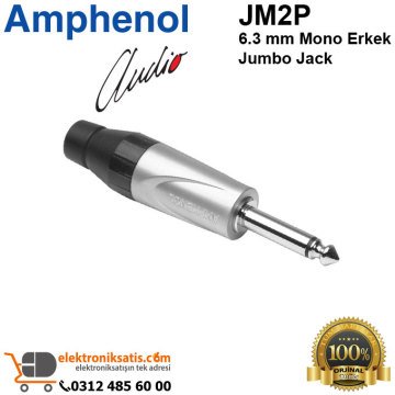 Amphenol JM2P 6.3 mm Mono Erkek Jumbo Jack