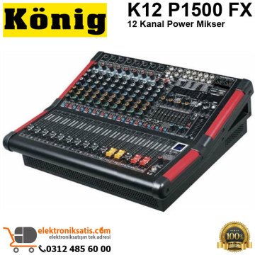 König K12-P1500 FX 12 Kanal Power Mikser