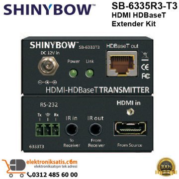 Shinybow SB-6335R3-T3 HDMI HDBaseT Extender Kit