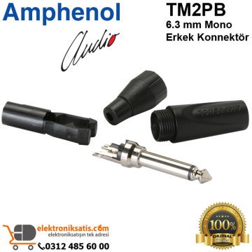 Amphenol TM2PB 6.3 mm Mono Erkek Konnektör