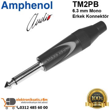 Amphenol TM2PB 6.3 mm Mono Erkek Konnektör