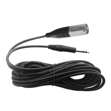 Aktif Hoparlör Kablosu 2 mt Stereo Jack-3 pin Erkek XLR