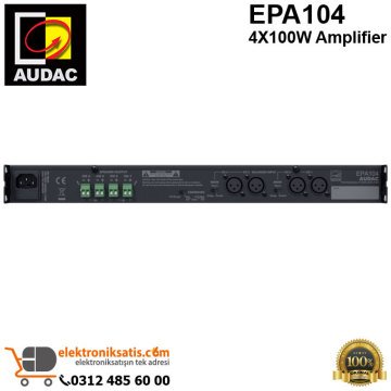 AUDAC EPA104 4X100W Amplifier