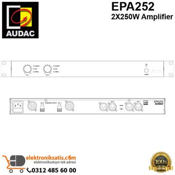 AUDAC EPA252 2X250W Amplifier