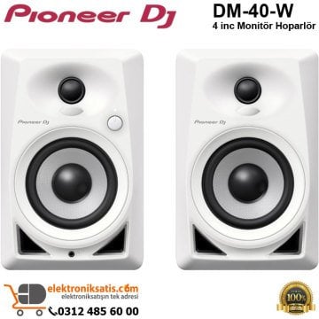 Pioneer Dj DM-40-W 4 inc Monitör Hoparlör