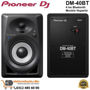 Pioneer Dj DM-40BT 4 inc Bluetooth Monitör Hoparlör