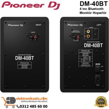 Pioneer Dj DM-40BT 4 inc Bluetooth Monitör Hoparlör