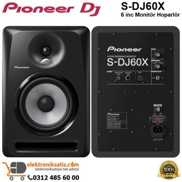 Pioneer Dj S-DJ60X 6 inc Monitör Hoparlör
