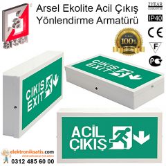 Arsel Ekolite Acil Çıkış Yönlendirme Armatürü