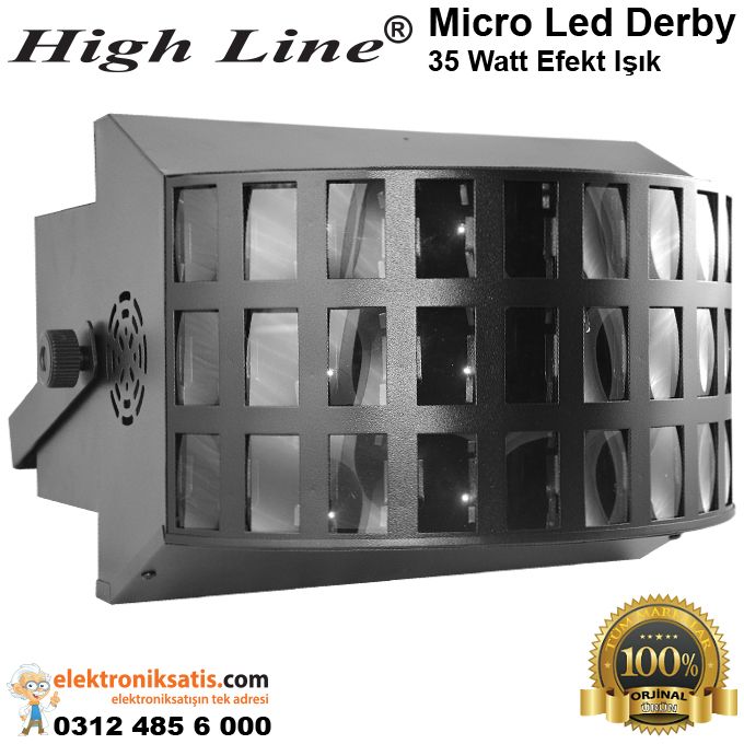 High Line Micro Led Derby 35 Watt Efekt Işık