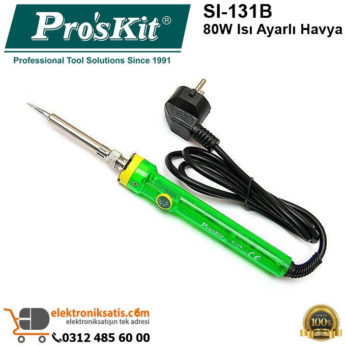 Proskit SI-131B 80W Isı Ayarlı Havya