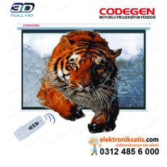 Codegen SX-24 240x200 Motorlu 3D Uzaktan Kumandalı Projeksiyon Perdesi