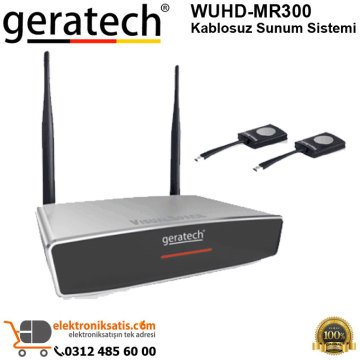 Geratech WUHD-MR300 Kablosuz Sunum Sistemi