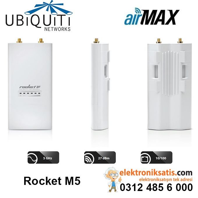 Ubiquiti Rocket M5 Airmax Wireless Aktarım Sistemleri