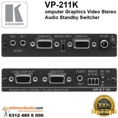 Kramer VP-211K Computer Graphics Video Stereo Audio Standby Switcher