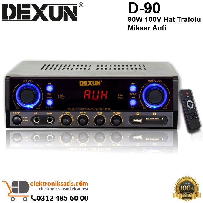 Dexun D-90 90W 100V Hat Trafolu Mikser Anfi