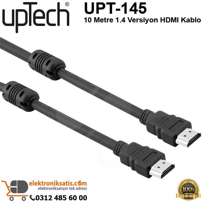 upTech UPT-145 10 Metre 1.4 Versiyon HDMI Kablo
