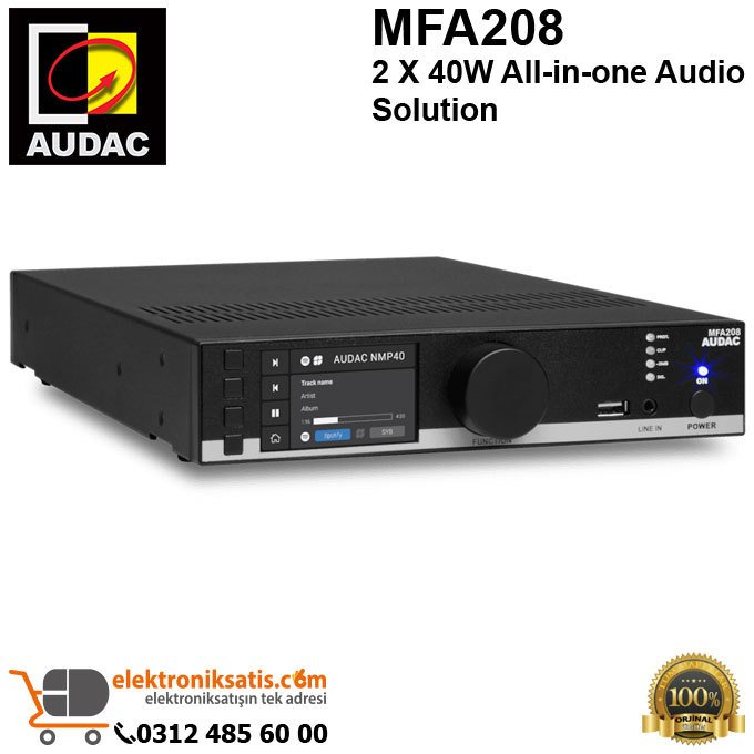 AUDAC MFA208 2 X 40W All-in-one Audio Solution